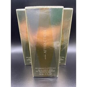 NEW Sealed Lot of 3 AVON Attraction Eau de Parfum Perfume Spray 1.7fl oz Each